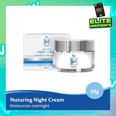 EGO QV Face Nurturing Night Cream (For Moisturising Overnight) 50g