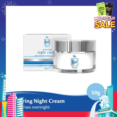 EGO QV Face Nurturing Night Cream (For Moisturising Overnight) 50g