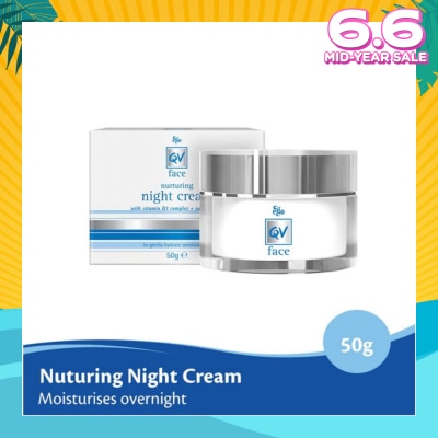 EGO QV Face Nurturing Night Cream (For Moisturising Overnight) 50g