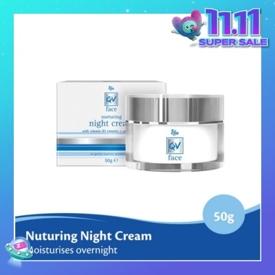 EGO QV Face Nurturing Night Cream (For Moisturising Overnight) 50g