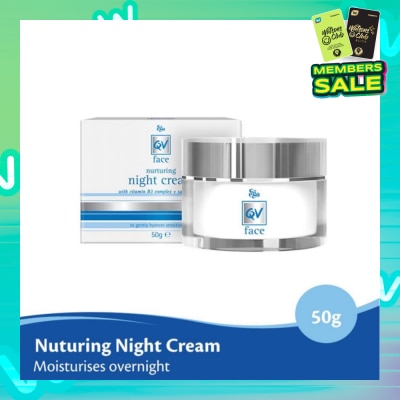 EGO QV Face Nurturing Night Cream (For Moisturising Overnight) 50g