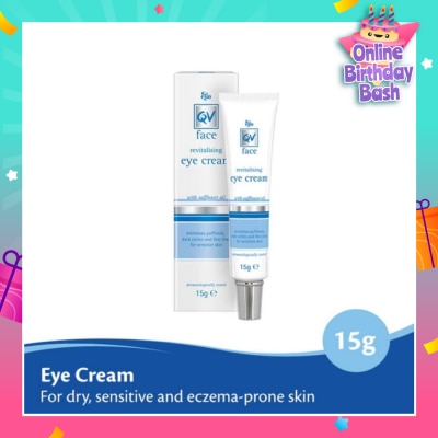 EGO QV Face Revitalising Eye Cream (For Dry + Sensitive & Eczema-Prone Skin) 15g