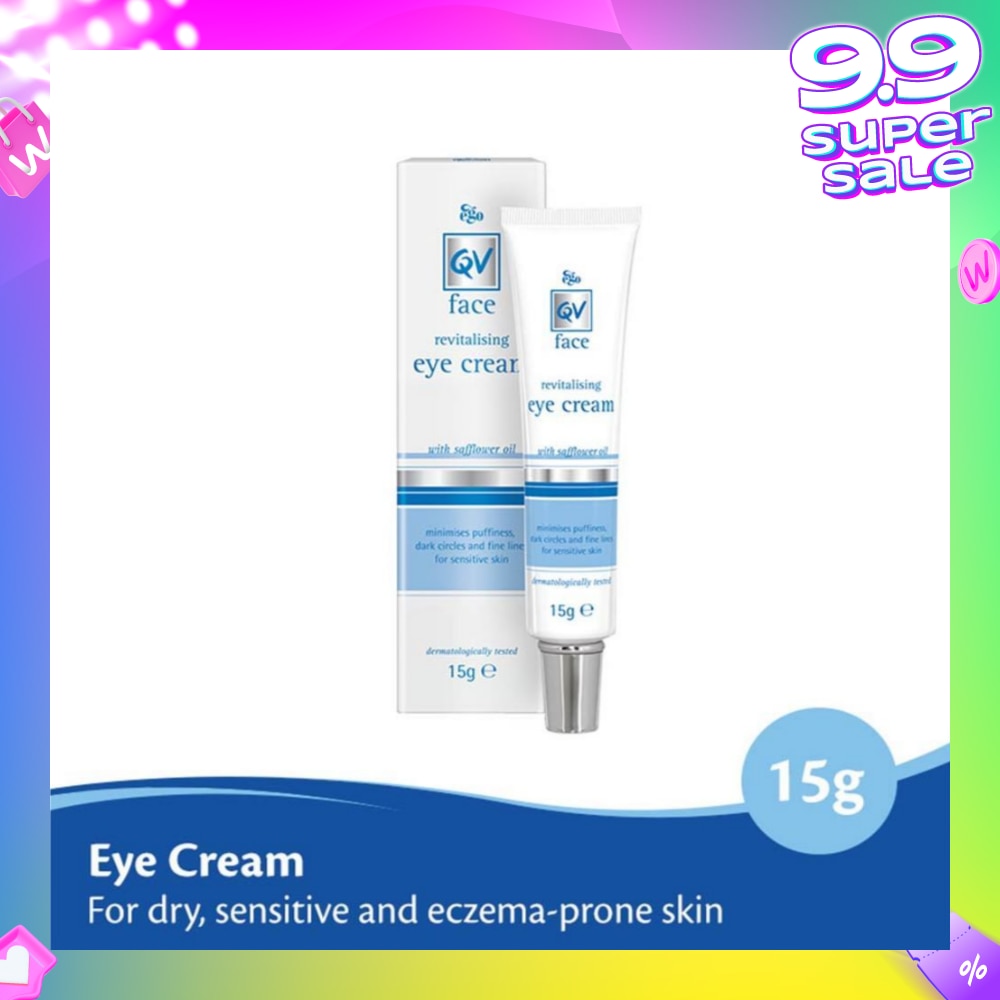 Face Revitalising Eye Cream (For Dry + Sensitive & Eczema-Prone Skin) 15g