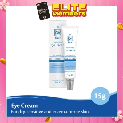 EGO QV Face Revitalising Eye Cream (For Dry + Sensitive & Eczema-Prone Skin) 15g