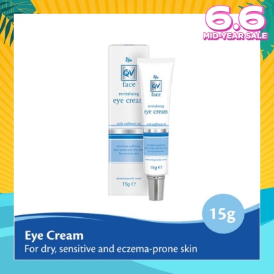 EGO QV Face Revitalising Eye Cream (For Dry + Sensitive & Eczema-Prone Skin) 15g