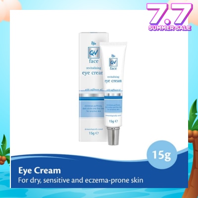 EGO QV Face Revitalising Eye Cream (For Dry + Sensitive & Eczema-Prone Skin) 15g
