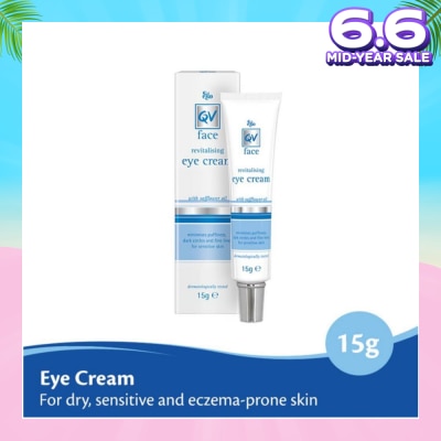EGO QV Face Revitalising Eye Cream (For Dry + Sensitive & Eczema-Prone Skin) 15g