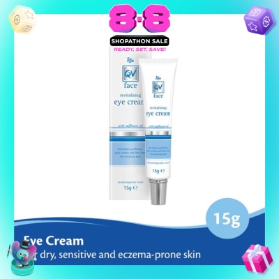 EGO QV - Face Revitalising Eye Cream (For Dry + Sensitive & Eczema-Prone Skin) 15g