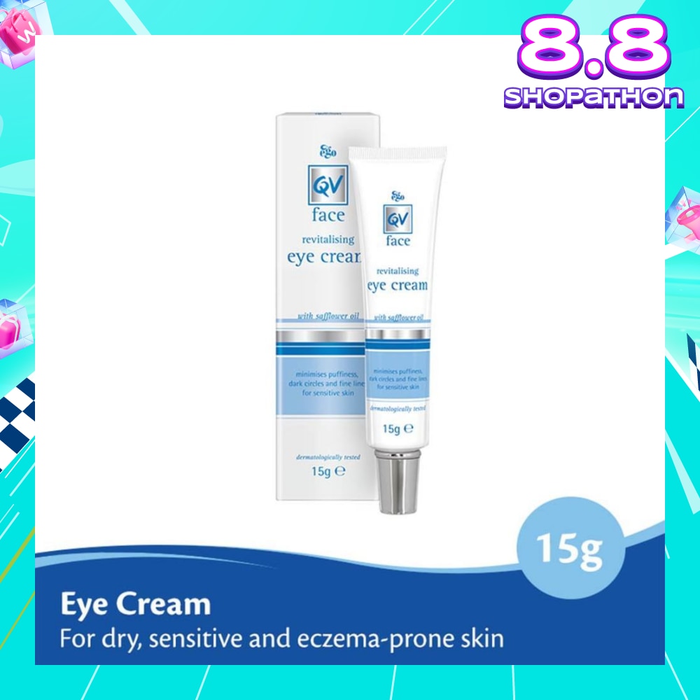 Face Revitalising Eye Cream (For Dry + Sensitive & Eczema-Prone Skin) 15g