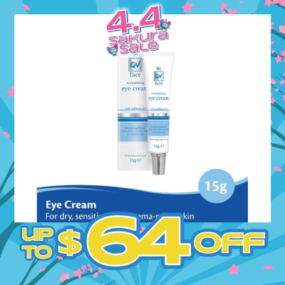 EGO QV - Face Revitalising Eye Cream (For Dry + Sensitive & Eczema-Prone Skin) 15g