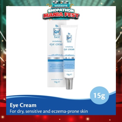 EGO QV - Face Revitalising Eye Cream (For Dry + Sensitive & Eczema-Prone Skin) 15g