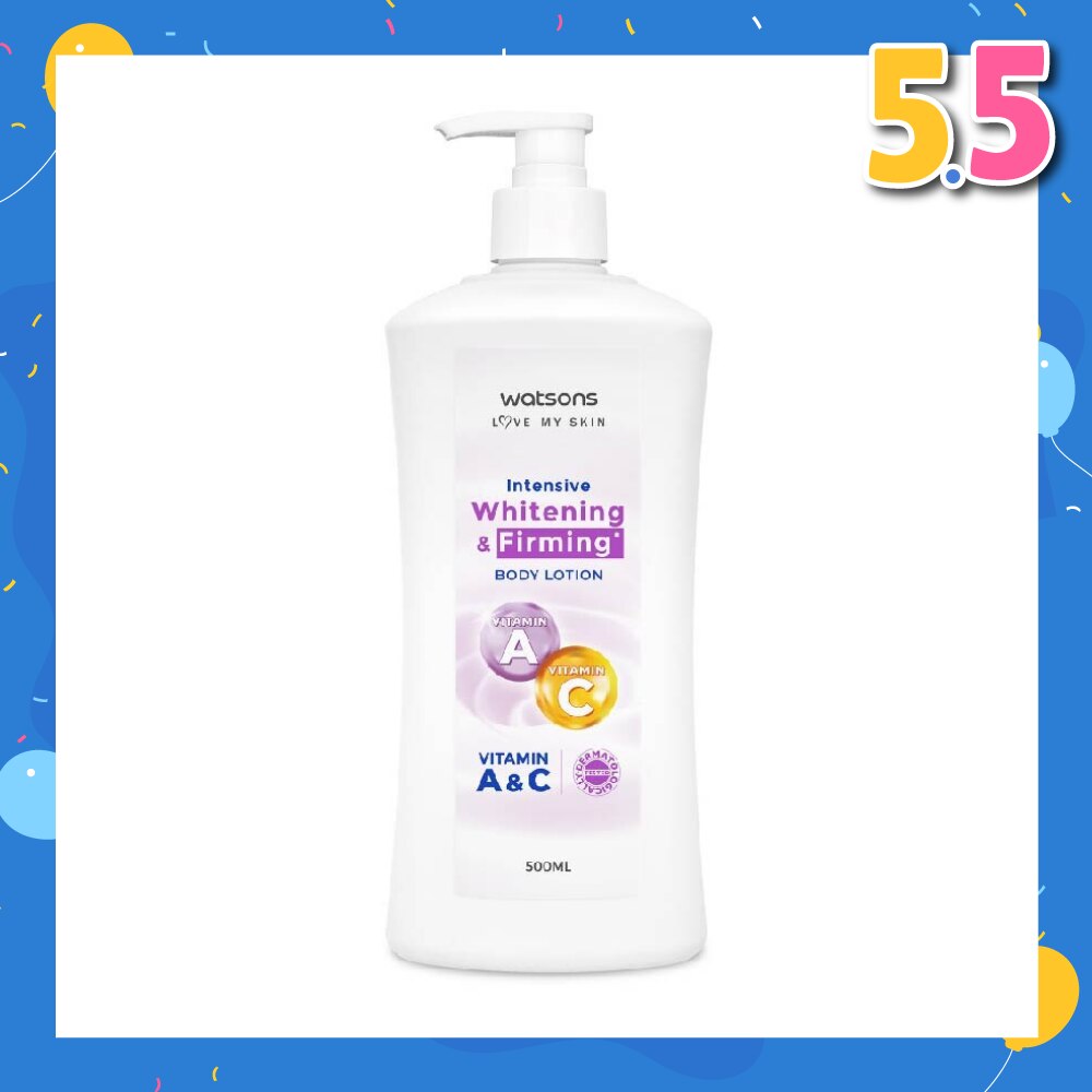 Intensive Whitening  & Firming Body Lotion (Vitamin A & C) 500ml