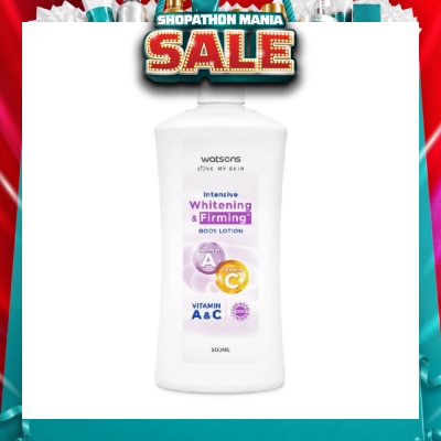 WATSONS - Intensive Whitening  & Firming Body Lotion (Vitamin A & C) 500ml