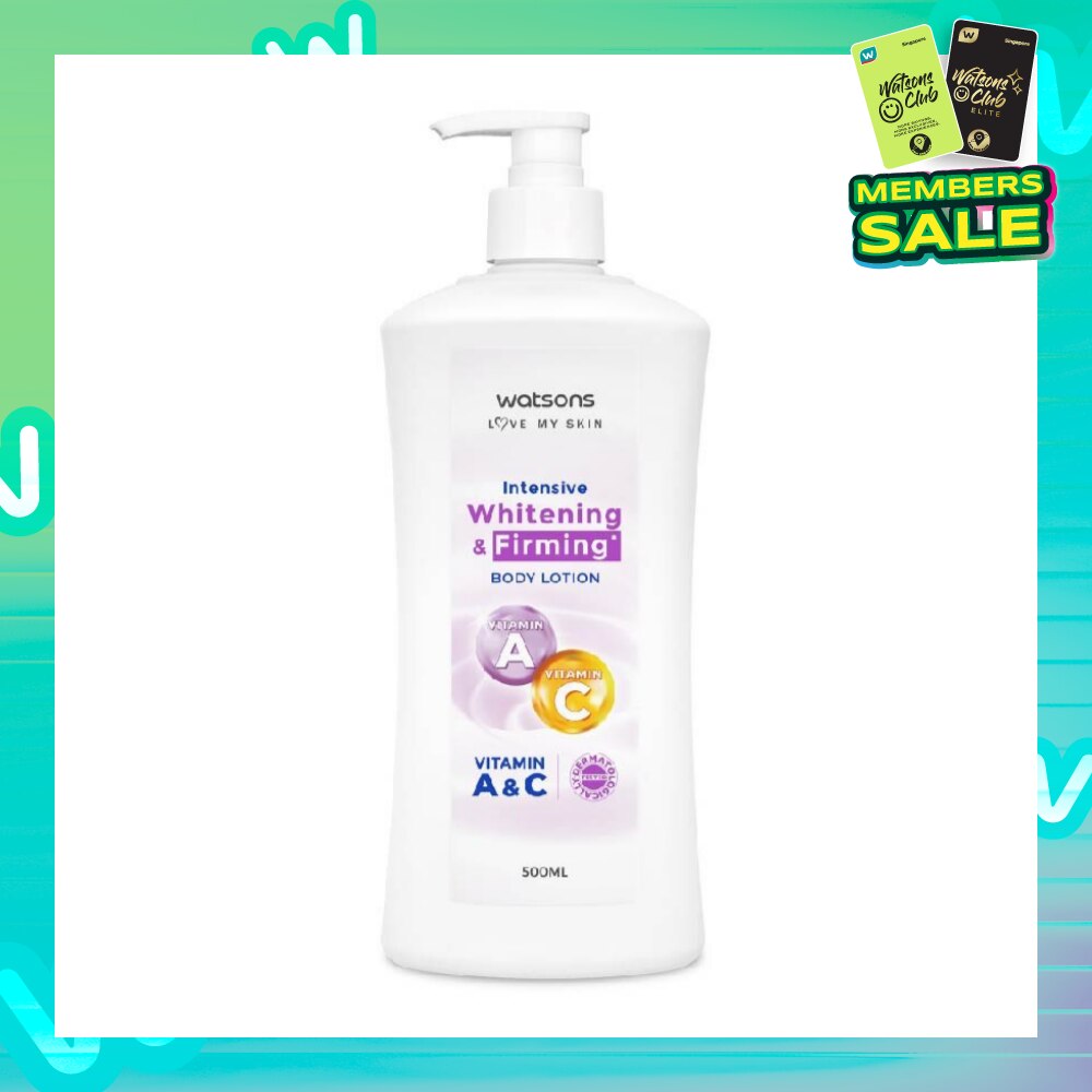 Intensive Whitening  & Firming Body Lotion (Vitamin A & C) 500ml