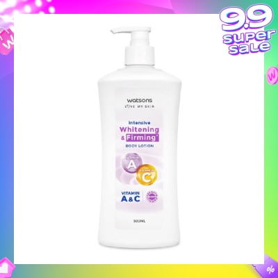 WATSONS Intensive Whitening  & Firming Body Lotion (Vitamin A & C) 500ml