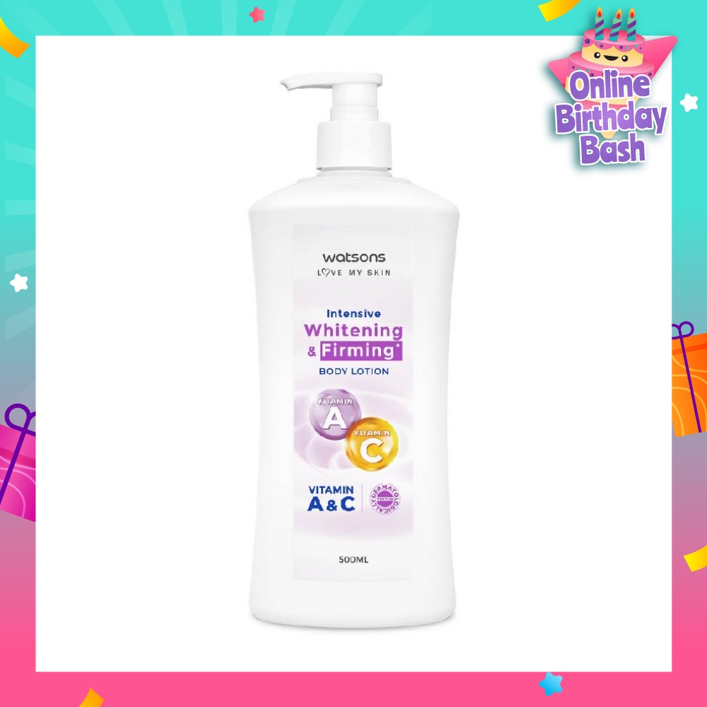 Intensive Whitening  & Firming Body Lotion (Vitamin A & C) 500ml