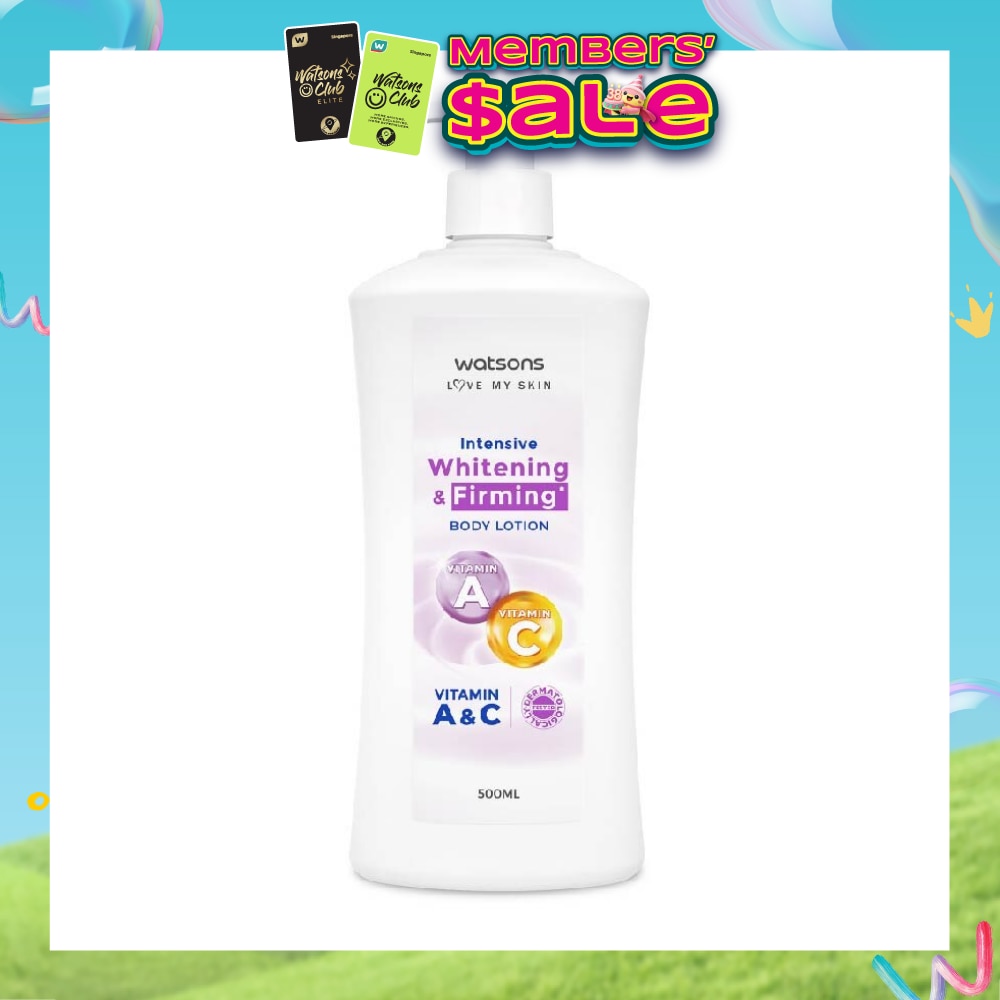 Intensive Whitening & Firming Body Lotion (Vitamin A & C) 500ml