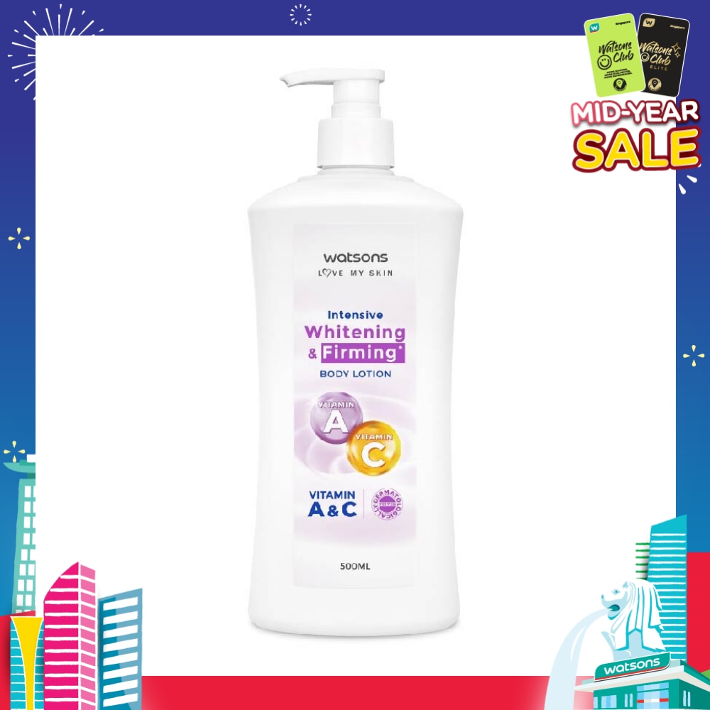 Intensive Whitening  & Firming Body Lotion (Vitamin A & C) 500ml