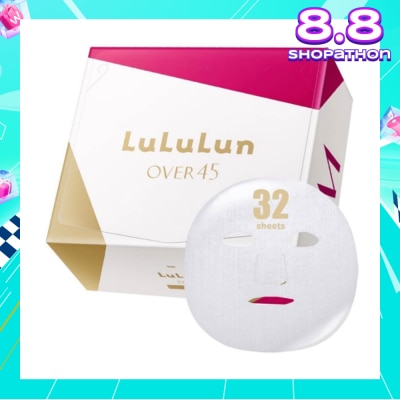 LULULUN Mask Over 45 Moist (Suitable For Daily Use, For Dull, Combination Mature Skin) 32s