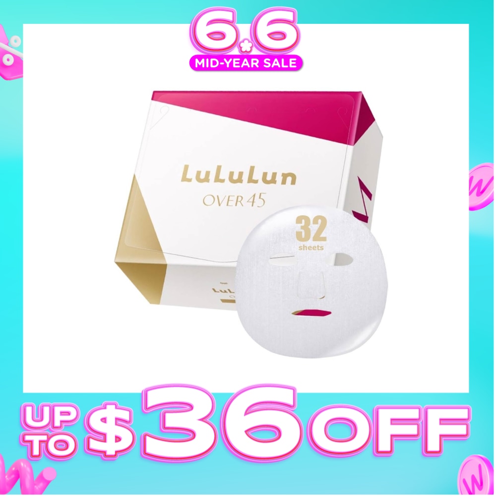 LULULUN Mask Over 45 Moist (Suitable For Daily Use, For Dull