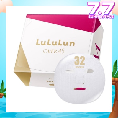 LULULUN Mask Over 45 Moist (Suitable For Daily Use, For Dull, Combination Mature Skin) 32s