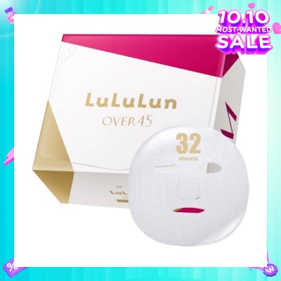 LULULUN Mask Over 45 Moist (Suitable For Daily Use, For Dull, Combination Mature Skin) 32s
