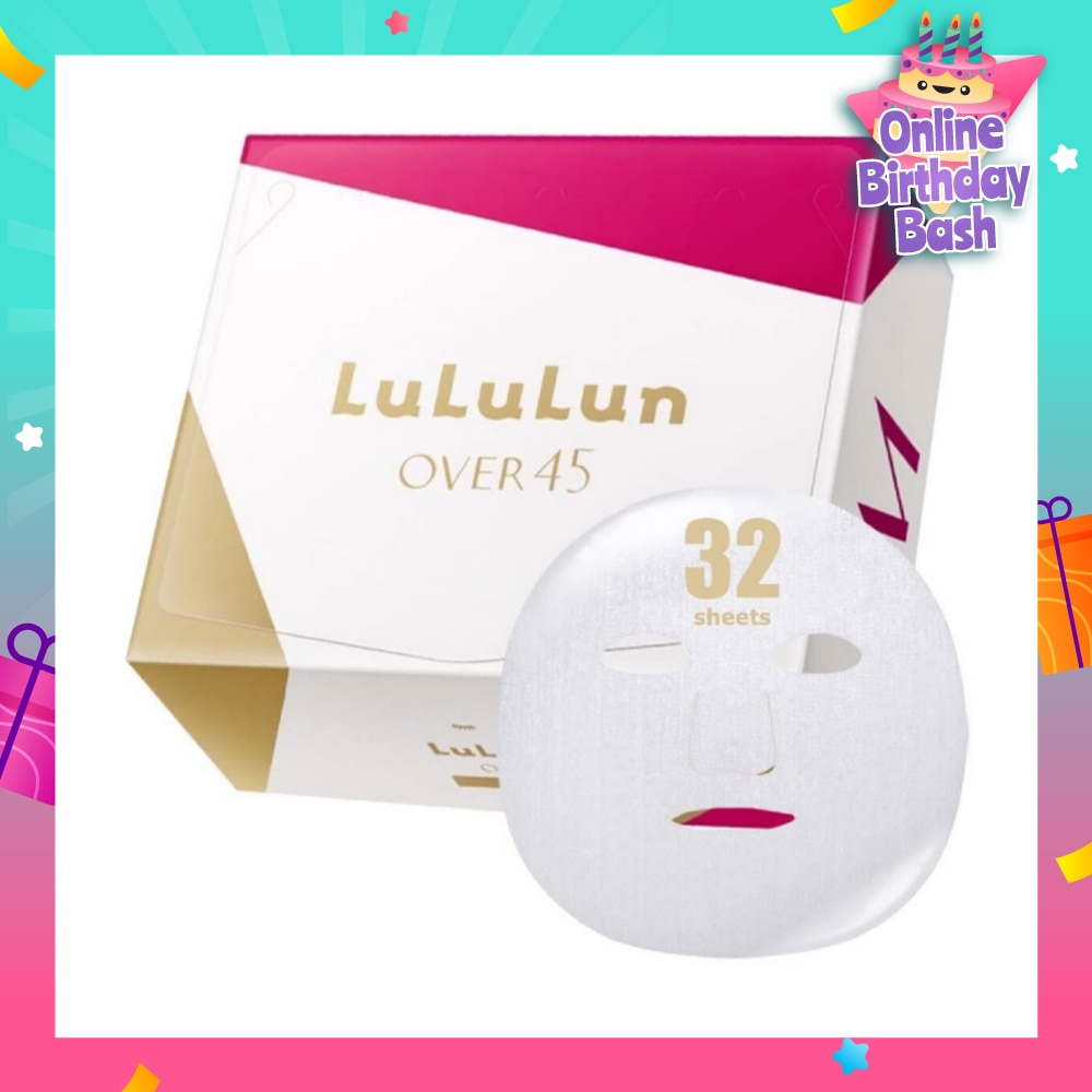 Mask Over 45 Moist (Suitable For Daily Use, For Dull, Combination Mature Skin) 32s