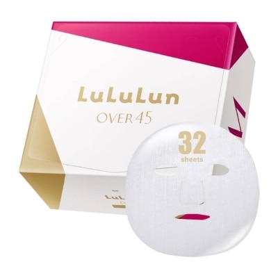 LULULUN Mask Over 45 Moist (Suitable For Daily Use, For Dull, Combination Mature Skin) 32s