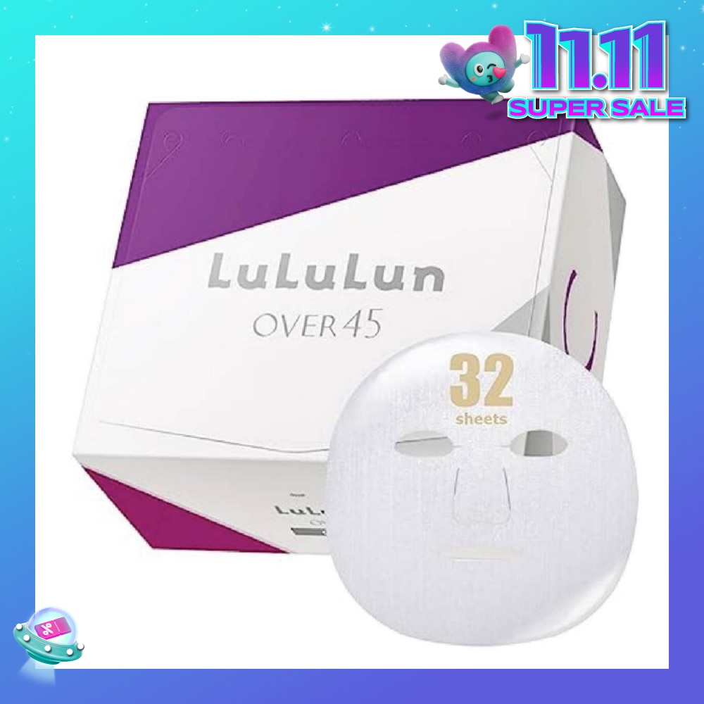 Mask Over 45 Clear (Suitable For Daily Use, For Dull, Combination Mature Skin) 32s