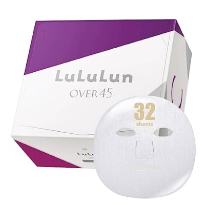 LULULUN Mask Over 45 Clear (Suitable For Daily Use, For Dull, Combination Mature Skin) 32s