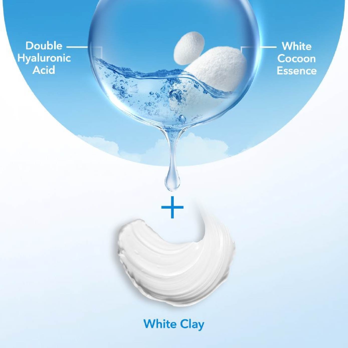 Perfect Whip White Clay Beauty Foam Facial Cleanser 120g