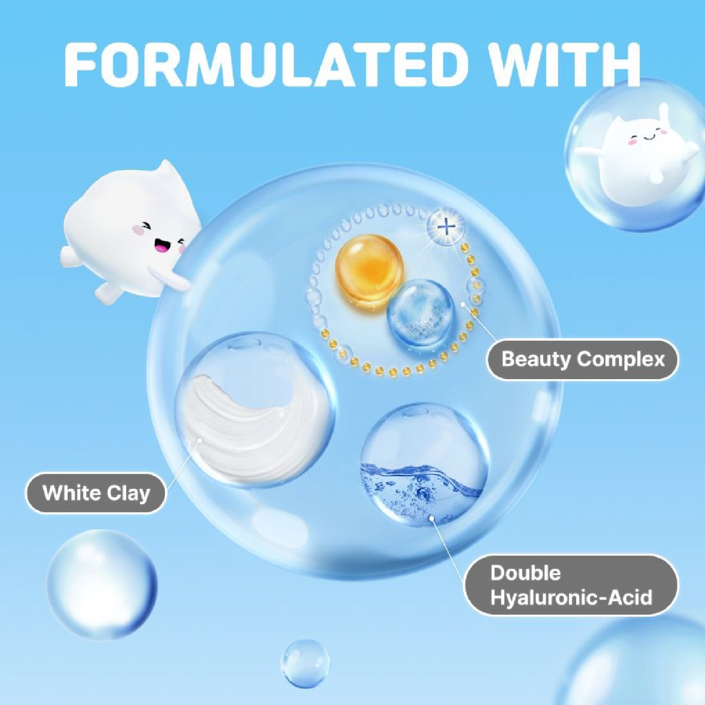 [CHRISTMAS] Perfect Whip White Clay Beauty Foam Facial Cleanser 120g image