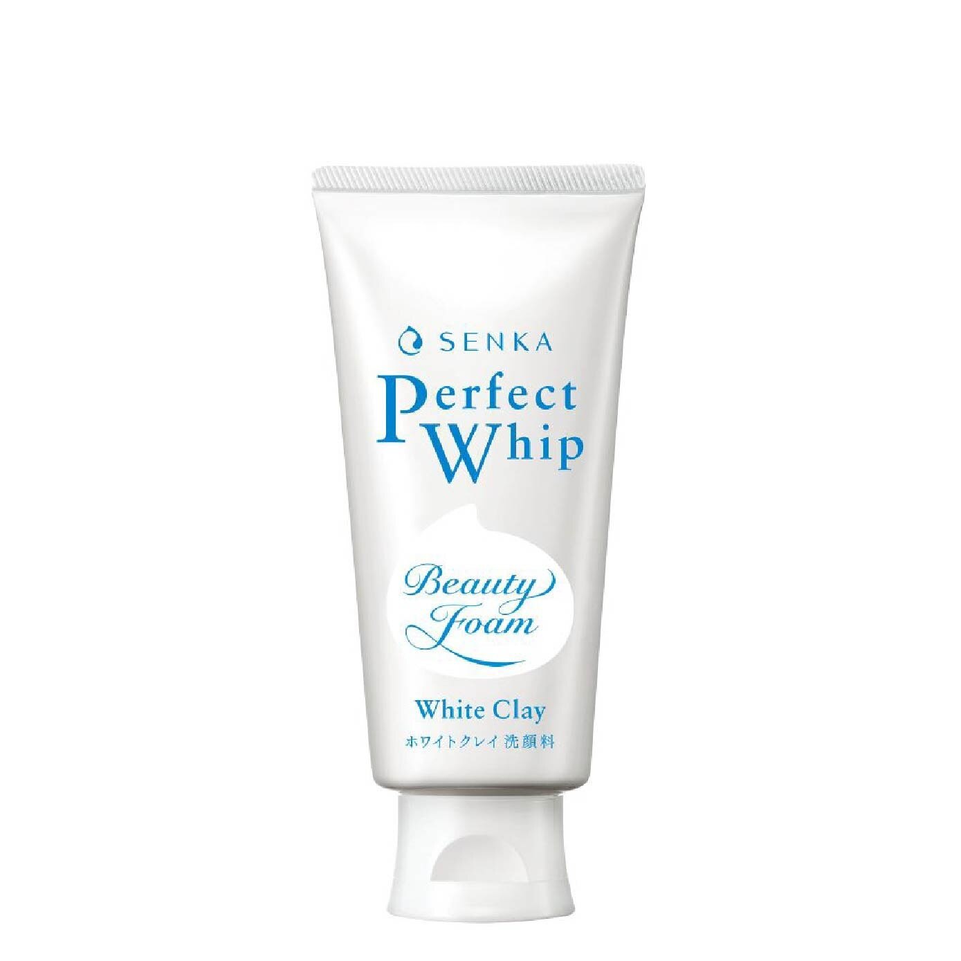 SENKA Perfect Whip White Clay Beauty Foam Facial Cleanser 120g