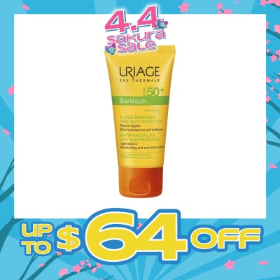 URIAGE - Bariesun MAT Fluid SPF50+ 50ml (Expiry: Sep`2026)