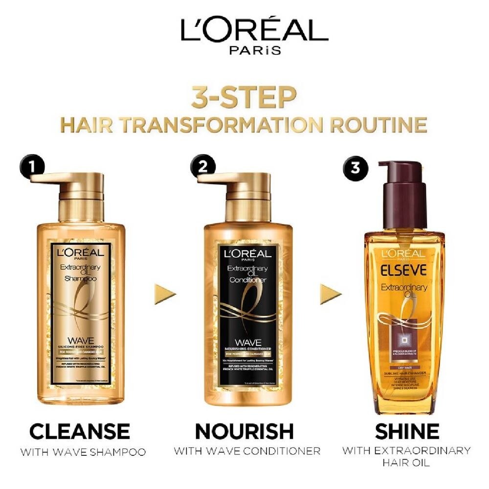 L'OREAL PARIS ELSEVE Extraordinary Oil Hair Treatment Brown L'OREAL PARIS ELSEVE Extraordinary Oil Hair Treatment Brown