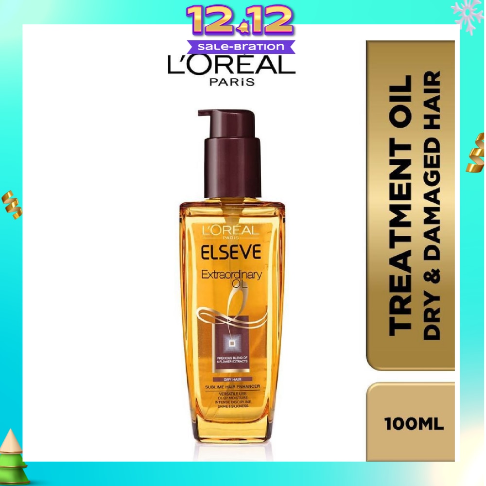Extraordinary Oil Hair Treatment Brown Hair Oil Extra Rich (For Dry to Damaged Hair) 100ml