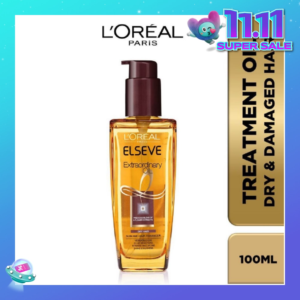 Extraordinary Oil Hair Treatment Brown Hair Oil Extra Rich (For Dry to Damaged Hair) 100ml