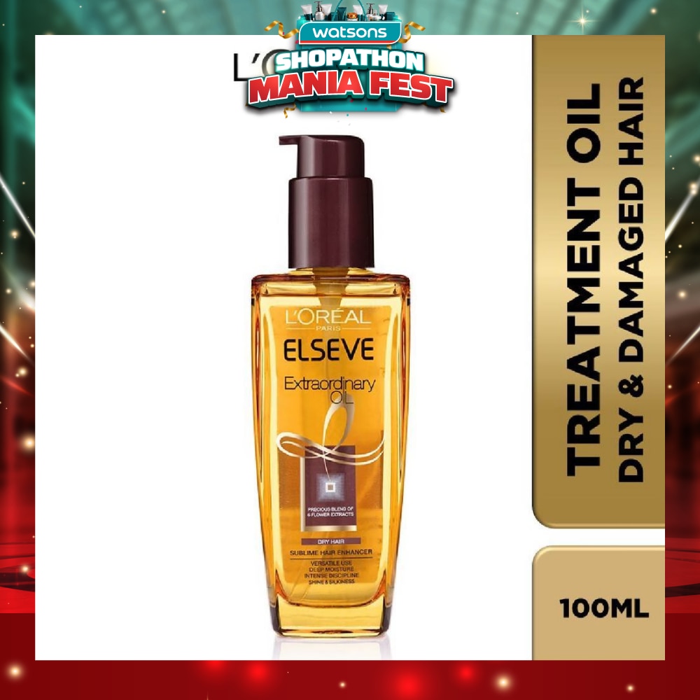 Extraordinary Oil Hair Treatment Brown Hair Oil Extra Rich (For Dry to Damaged Hair) 100ml