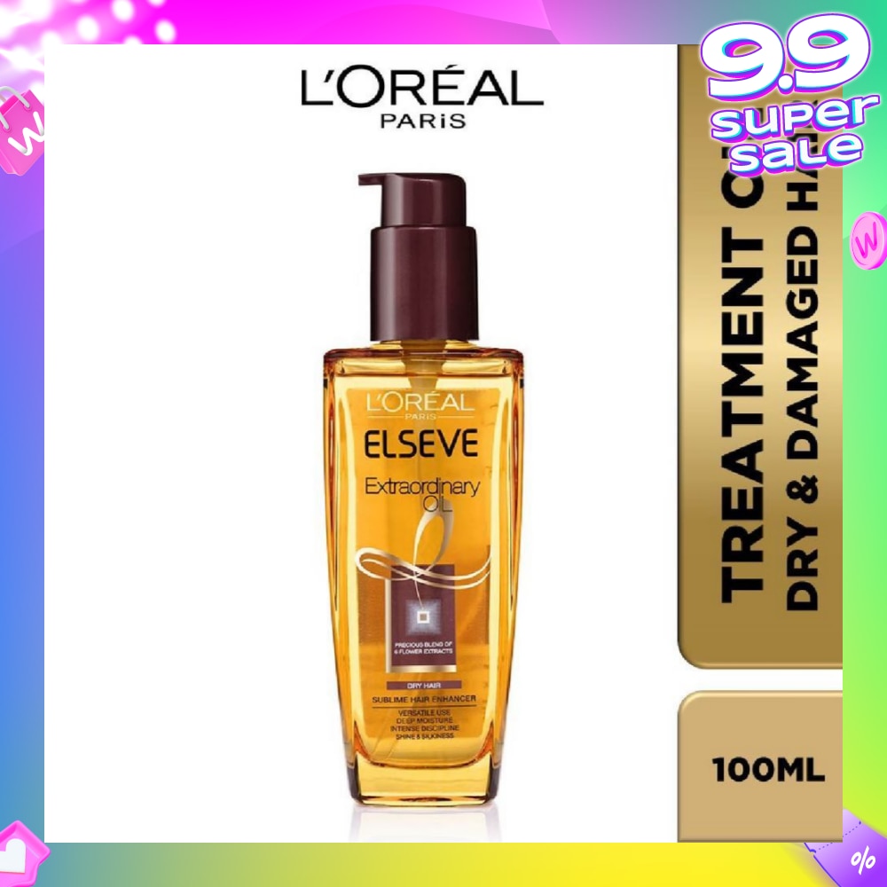 Extraordinary Oil Hair Treatment Brown Hair Oil Extra Rich (For Dry to Damaged Hair) 100ml