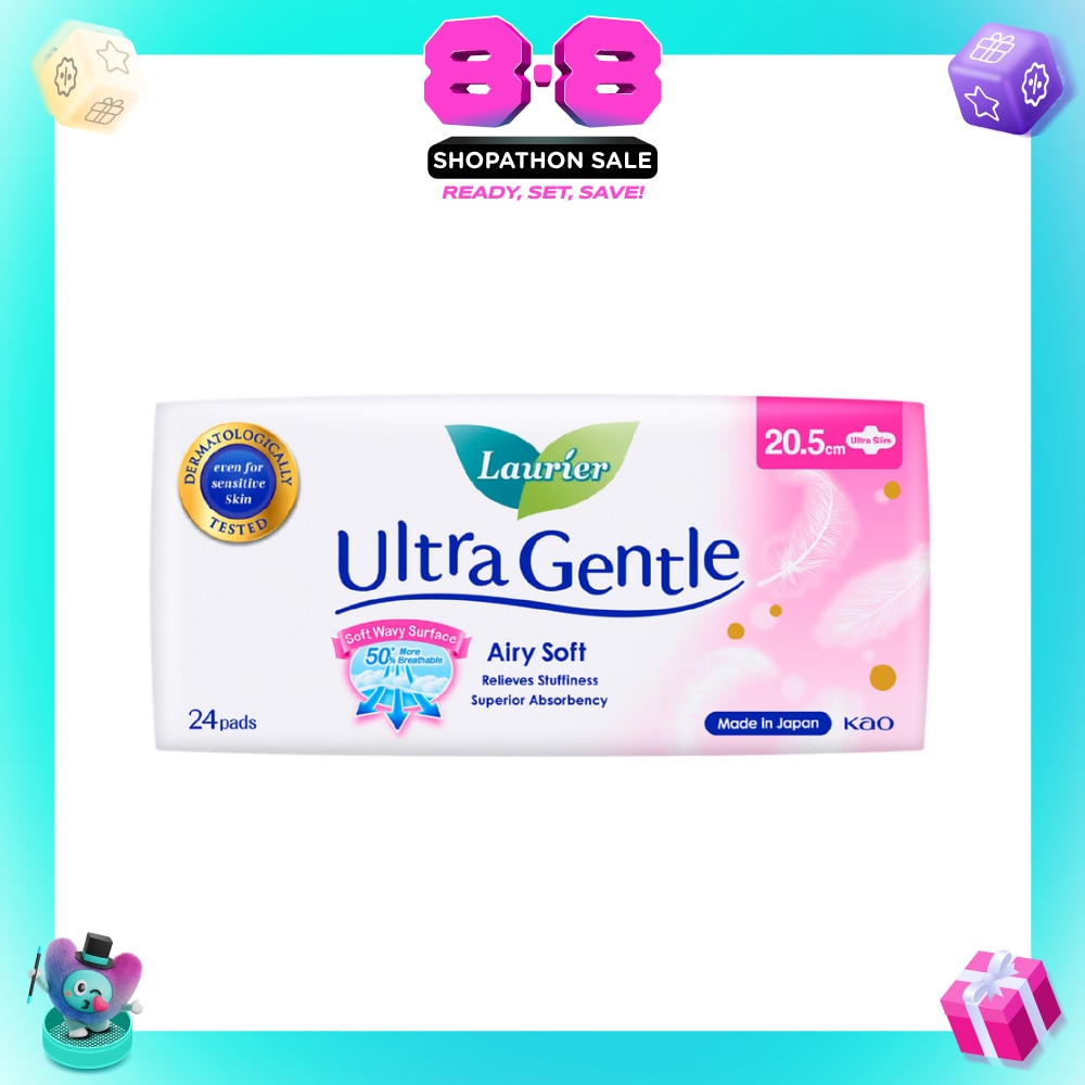 Ultra Gentle Day 20.5cm Sanitary Pad 18s