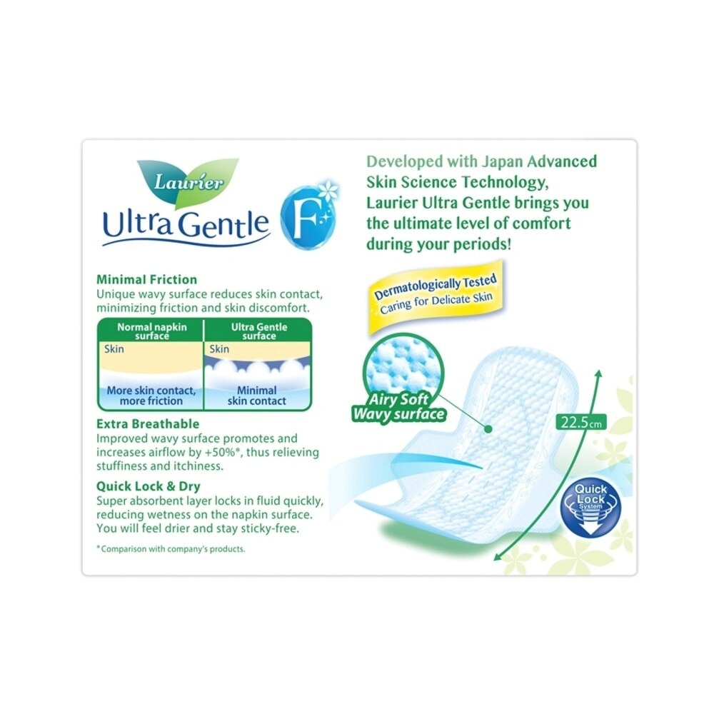 Ultra Gentle Day 22.5cm Sanitary Pad Ultra Slim 20s