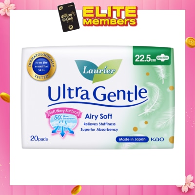 LAURIER Ultra Gentle Day 22.5cm Sanitary Pad Ultra Slim 20s