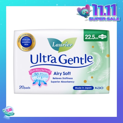 LAURIER Ultra Gentle Day 22.5cm Sanitary Pad Ultra Slim 20s