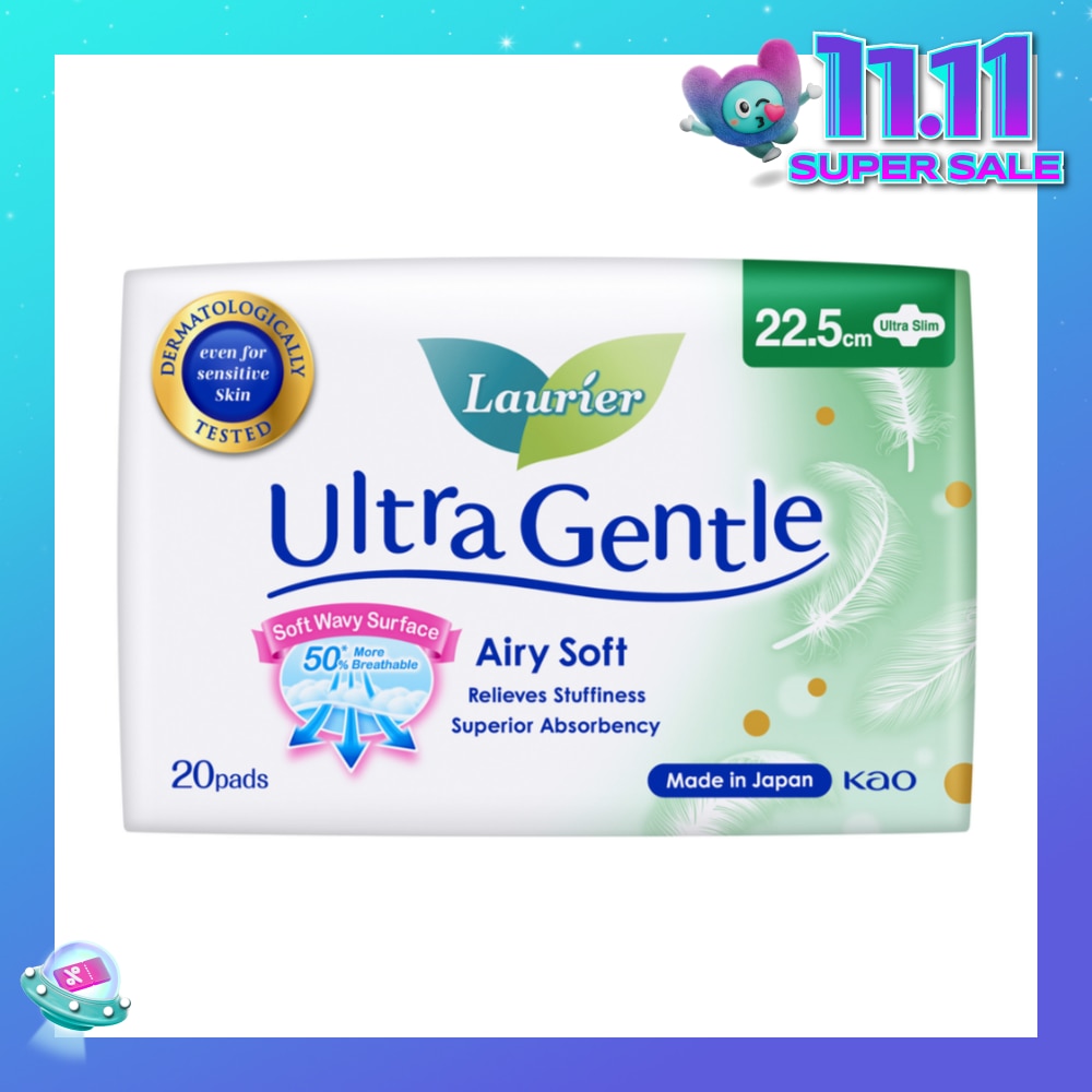 Ultra Gentle Day 22.5cm Sanitary Pad Ultra Slim 20s