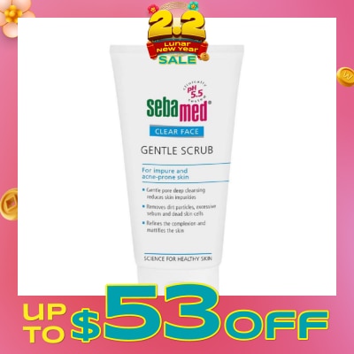 SEBAMED Clear Face Gentle Scrub 150ml