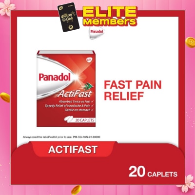 PANADOL Actifast Caplets 20s