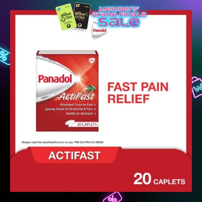 PANADOL Actifast Caplets 20s