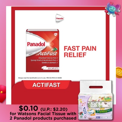 PANADOL Actifast Caplets 20s