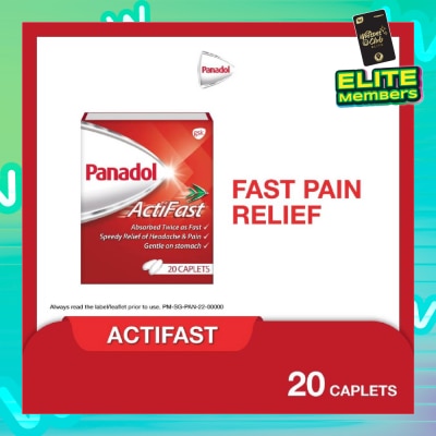 PANADOL Actifast Caplets 20s