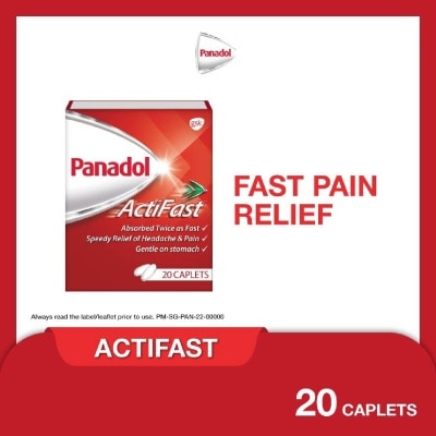 PANADOL Panadol Actifast Caplets 20s